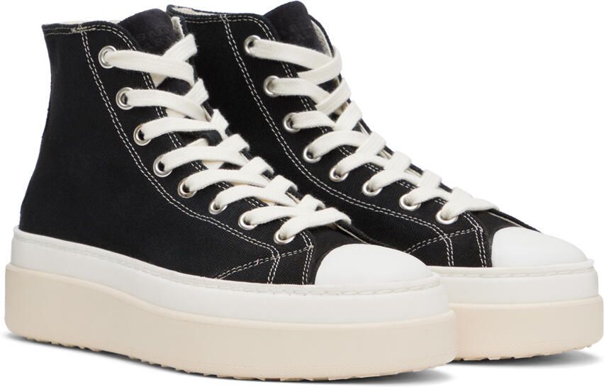 Isabel Marant Black Austen Sneakers - Picture 2