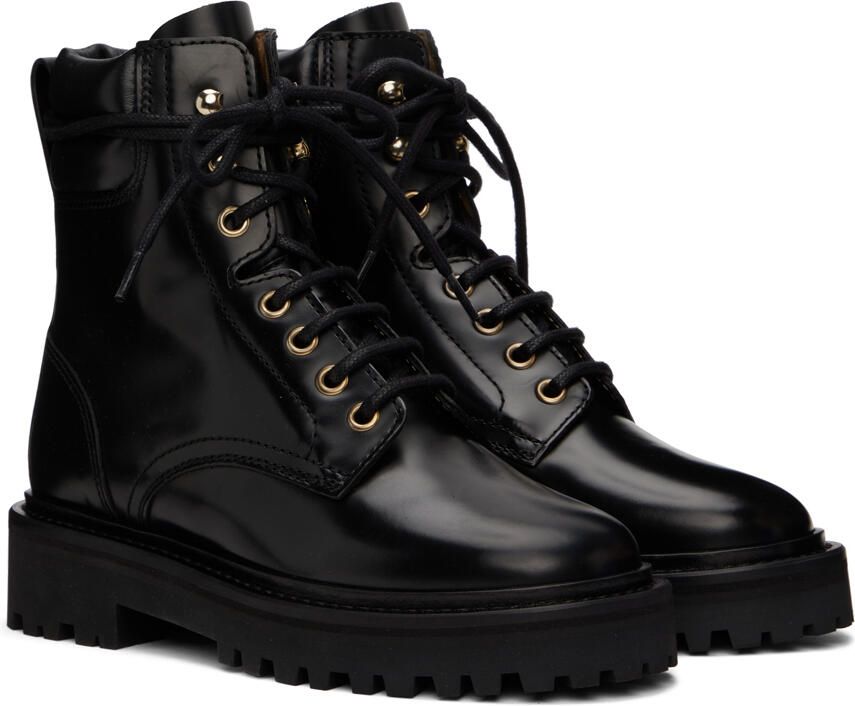 Isabel Marant Black Campa Ankle Boots - Picture 2