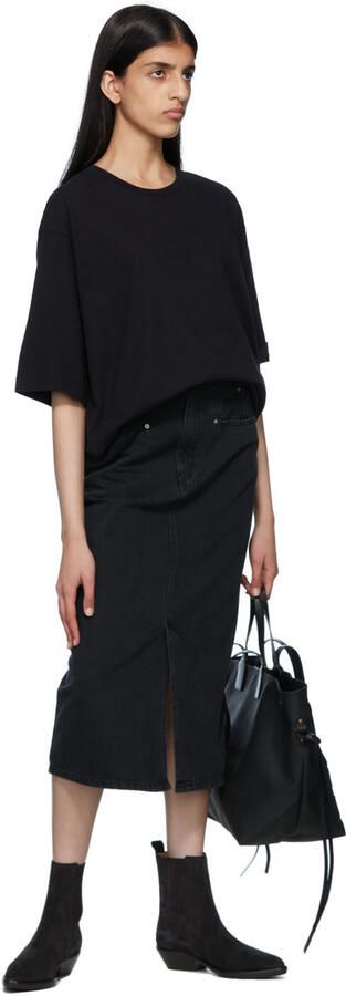 Isabel Marant Black Delena Ankle Boots - Picture 4