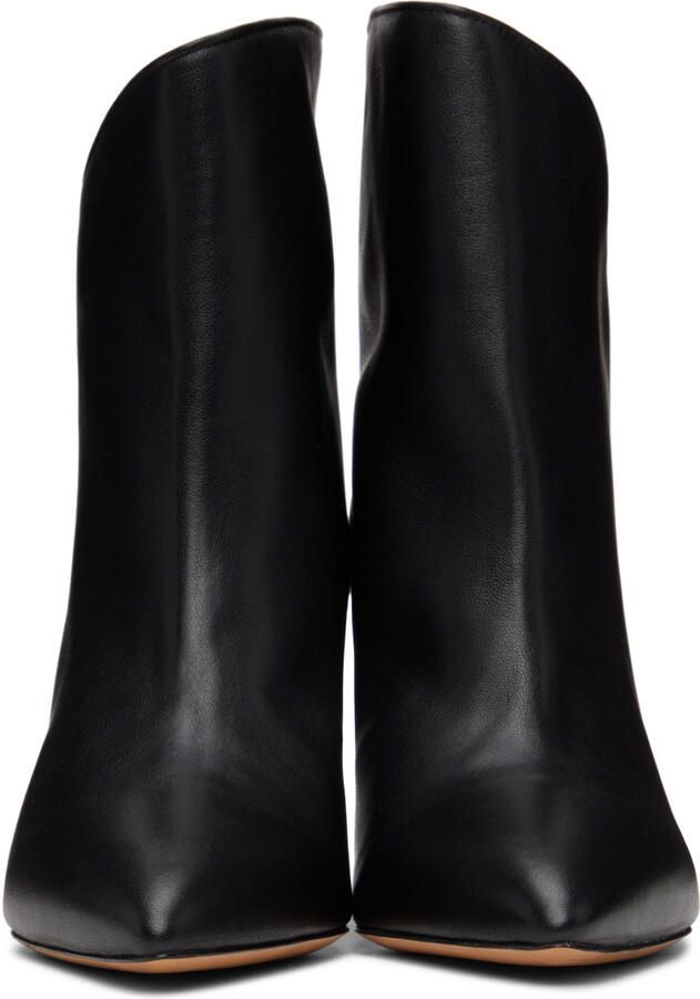 Isabel Marant Black Leather Delf Boots - Picture 2
