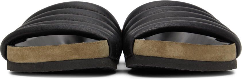 Isabel Marant Black Leather Hellea Sandals - Picture 2