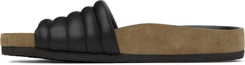 Isabel Marant Black Leather Hellea Sandals - Picture 3