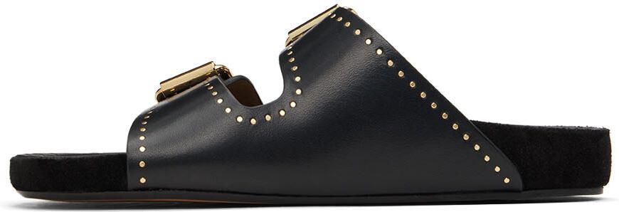 Isabel Marant Black Lennyo Sandals - Picture 3