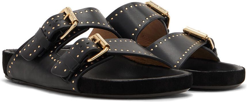 Isabel Marant Black Lennyo Sandals - Picture 2
