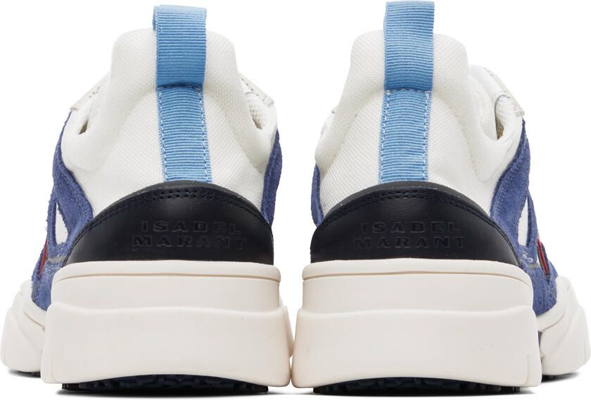 Isabel Marant Blue & White Kindsay Sneakers