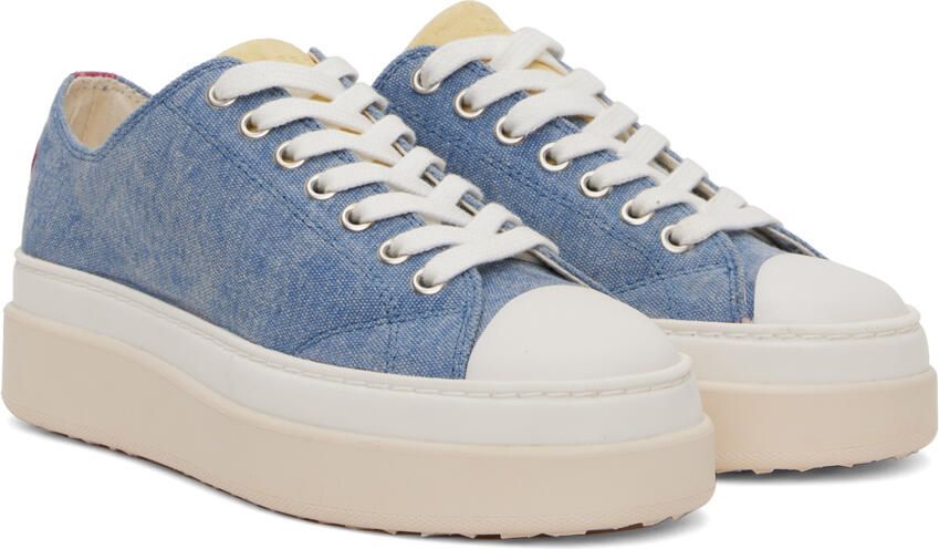 Isabel Marant Blue Austen Sneakers - Picture 2
