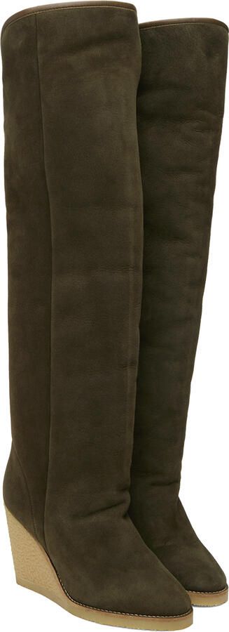 Isabel Marant Khaki Tilin Tall Boots