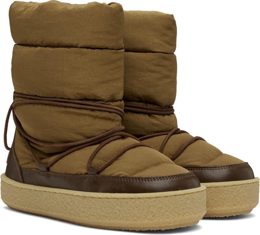 Isabel Marant Khaki Zenora Boots - Picture 3