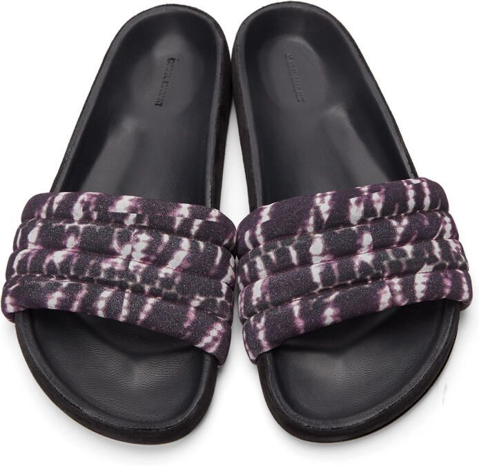 Isabel Marant Purple Helleah Sandals