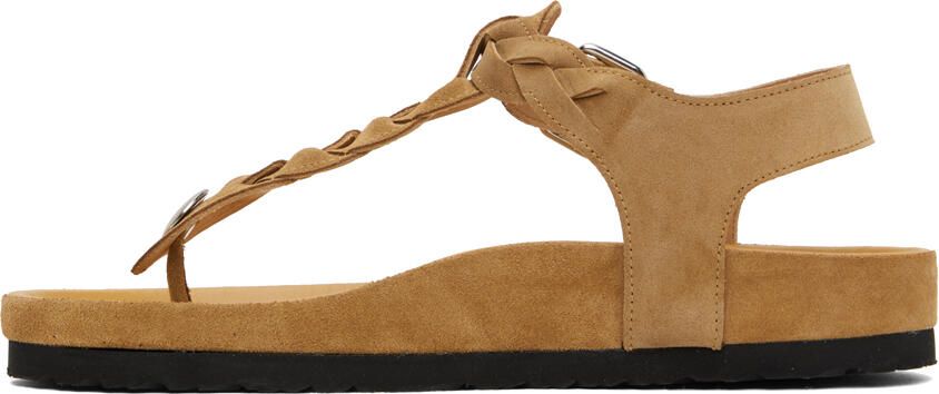 Isabel Marant Tan Brook Sandals - Picture 3