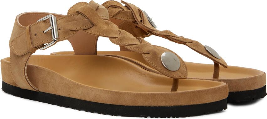 Isabel Marant Tan Brook Sandals - Picture 2