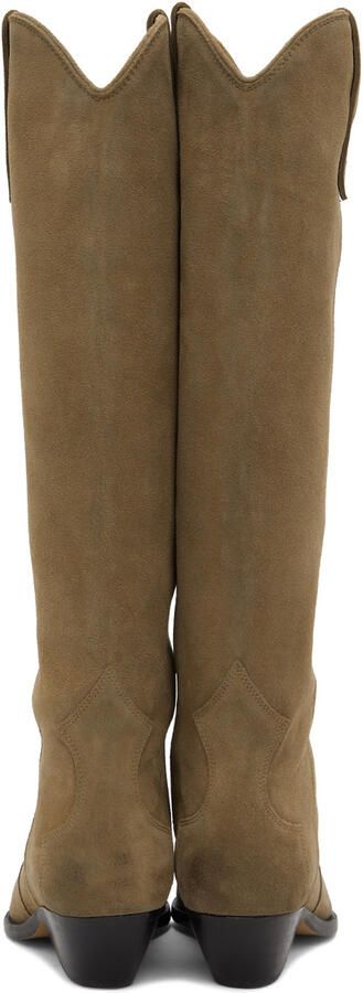 Isabel Marant Taupe Denvee Boots - Picture 3