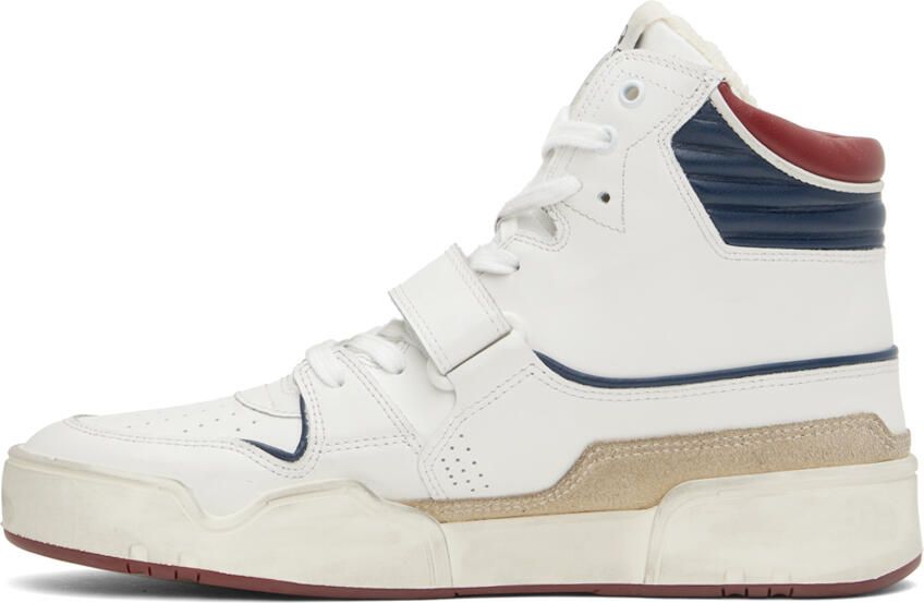 Isabel Marant White Alsee Sneakers - Picture 3