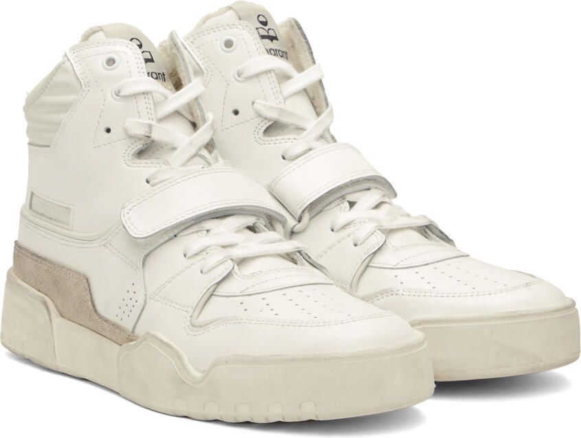 Isabel Marant White Alsee Sneakers - Picture 2