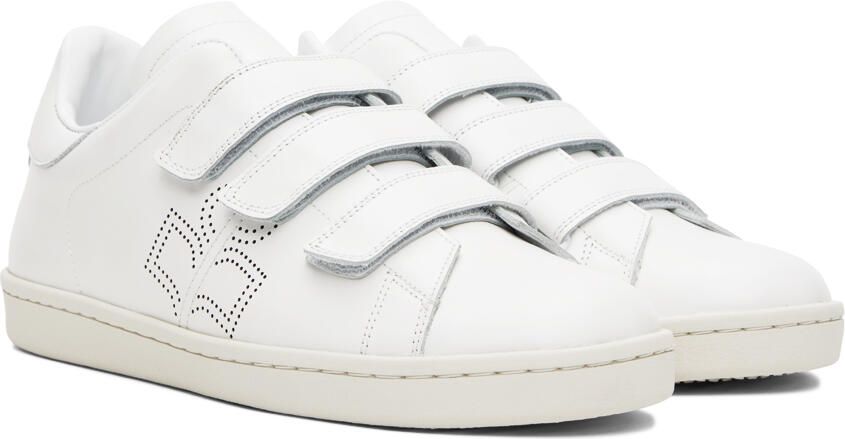 Isabel Marant White Barty Sneakers - Picture 2