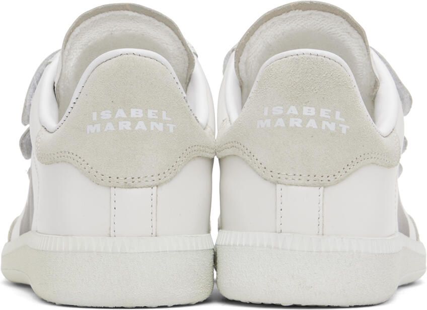 Isabel Marant White & Gray Beth Sneakers - Picture 5