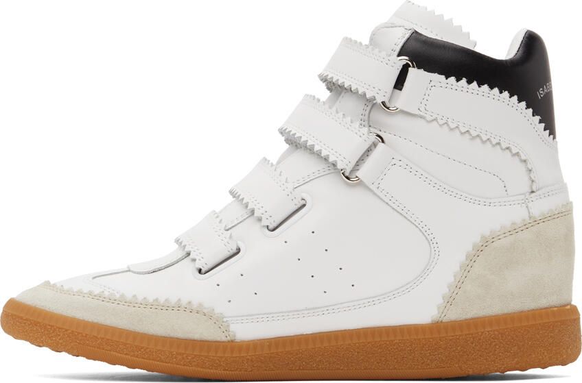 Isabel Marant White Bilsy Vintage Sneakers - Picture 4