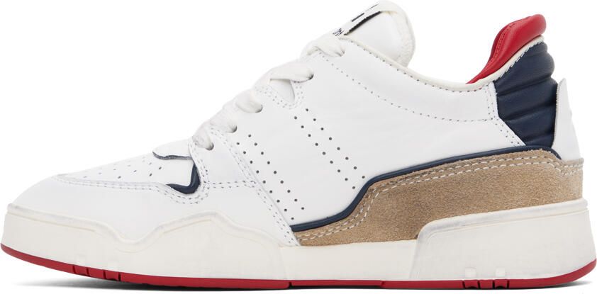 Isabel Marant White Emree Sneakers - Picture 3