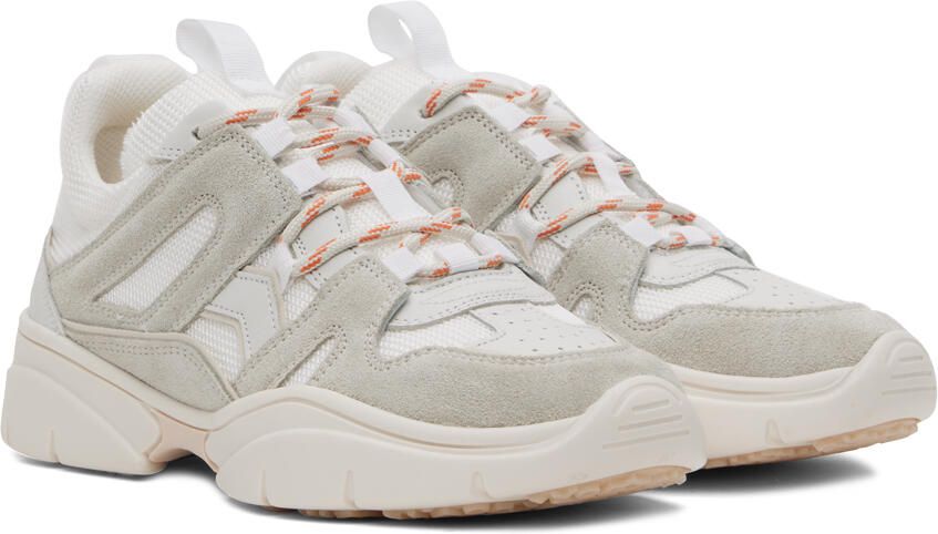 Isabel Marant White Kindsay Sneakers - Picture 2