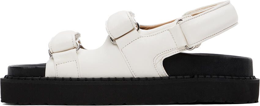 Isabel Marant White Madee Sandals - Picture 3