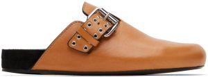Isabel Marant Tan Leather Mirvin Loafers