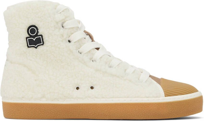 Isabel Marant White Benkeen Sneakers
