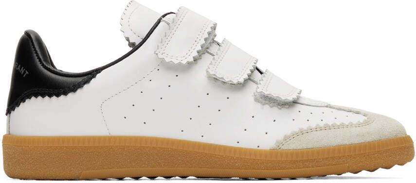 Isabel Marant White Leather Bethy Sneakers
