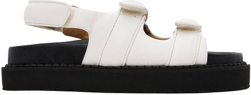Isabel Marant White Madee Sandals