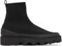 Issey Miyake Black United Nude Edition Bounce Fit Ankle Boots - Thumbnail 1