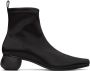 Issey Miyake Black United Nude Edition Carve Boots - Thumbnail 1