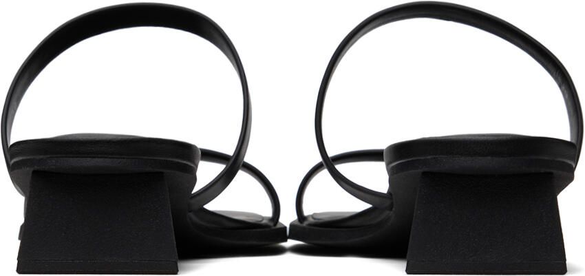 Issey Miyake Black United Nude Edition Block Heeled Sandals