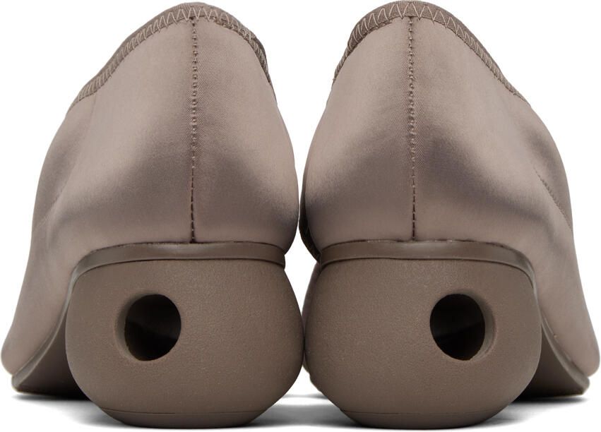 Issey Miyake Taupe United Nude Edition Carve Pumps