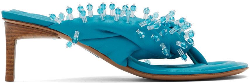 Jacquemus Blue 'Les Sandales Mari' Heeled Sandals