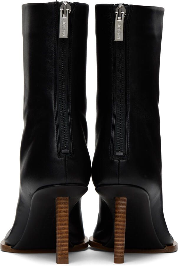 Jacquemus Black Le Chouchou 'Les Bottines Rond Carré' Boots - Picture 5