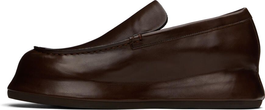 Jacquemus Brown Le Raphia 'Les Bricciola' Loafers - Picture 3