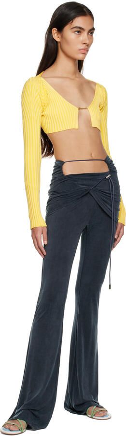 Jacquemus Green 'Les Sandales Pralu Plates' Sandals - Picture 2