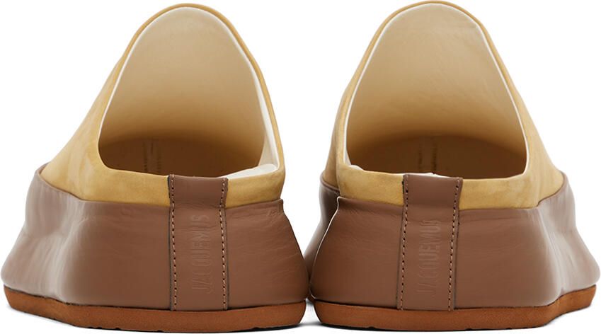 Jacquemus Yellow Le Raphia 'Les Mules Goia' Mules