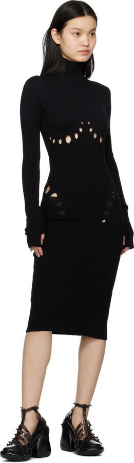 Jean Paul Gaultier Black Melissa Edition Punk Love Heels - Picture 4