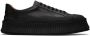 Jil Sander Black Calfskin Sneakers - Thumbnail 1