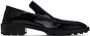 Jil Sander Black Leather Loafers - Thumbnail 1