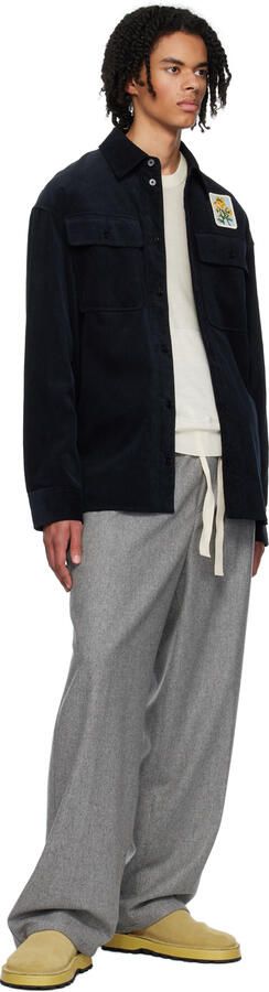 Jil Sander Beige Reverse Suede Sandals - Picture 4