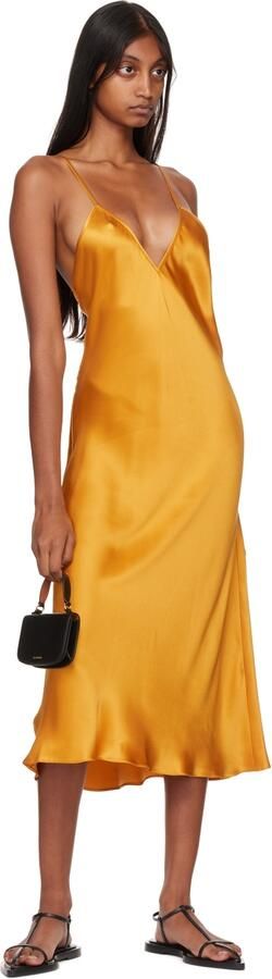 Jil Sander Black Agnellato Flat Sandals - Picture 3