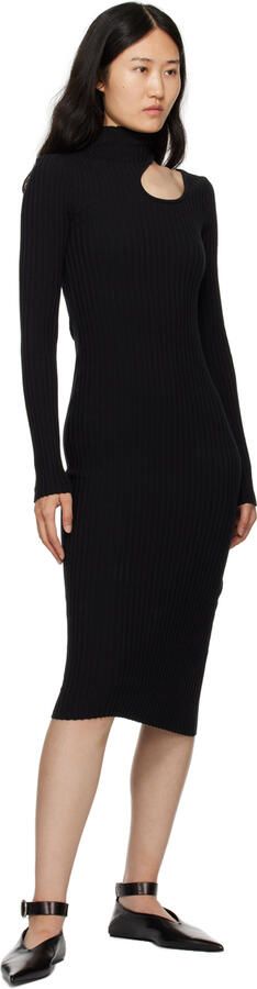 Jil Sander Black Ballerina Loafers - Picture 4