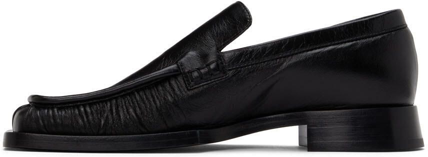 Jil Sander Black Corsaro Loafers - Picture 3