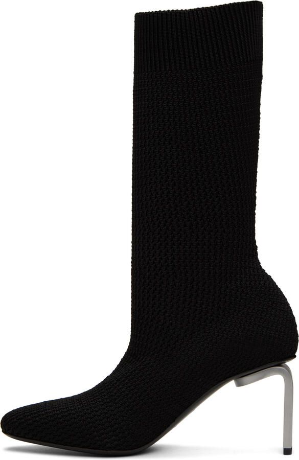 Jil Sander Black Half Boots