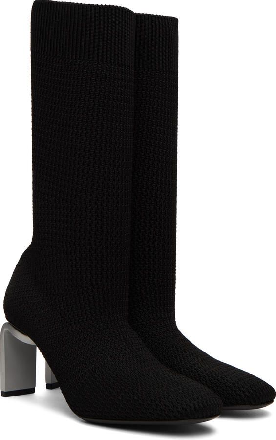 Jil Sander Black Half Boots - Picture 3