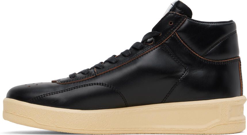 Jil Sander Black High-Top Sneakers - Picture 3