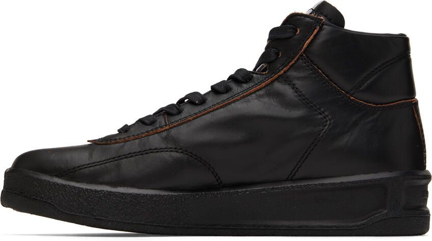 Jil Sander Black Lace-Up Sneakers - Picture 3
