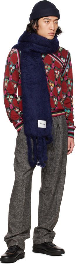 Jil Sander Black Lace-Up Sneakers - Picture 4