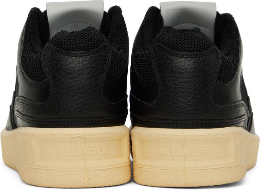 Jil Sander Black Low-Top Sneakers